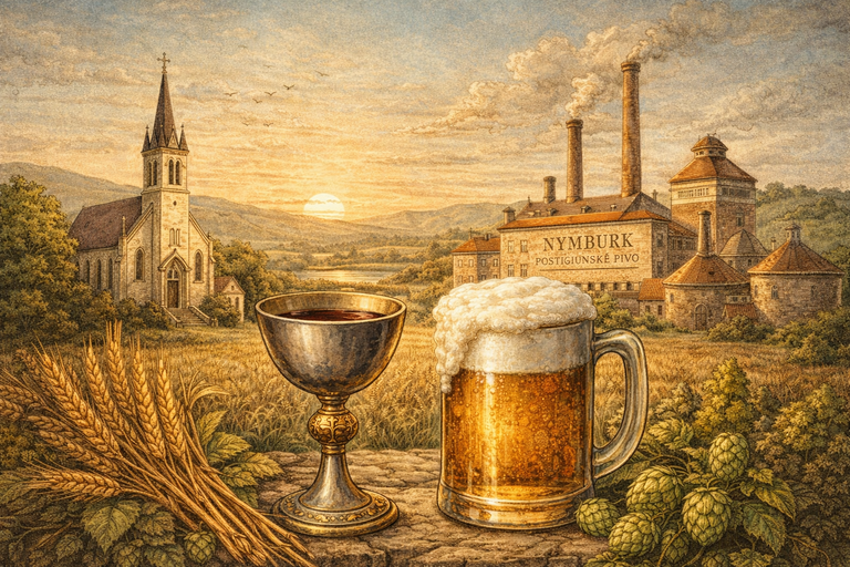 Nymburský sbor, kostel a postřižinské pivo