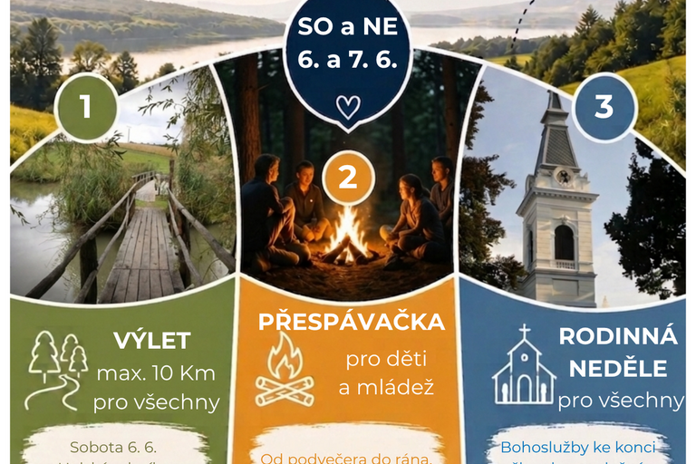 Sborový program na víkend 6. - 7. června 